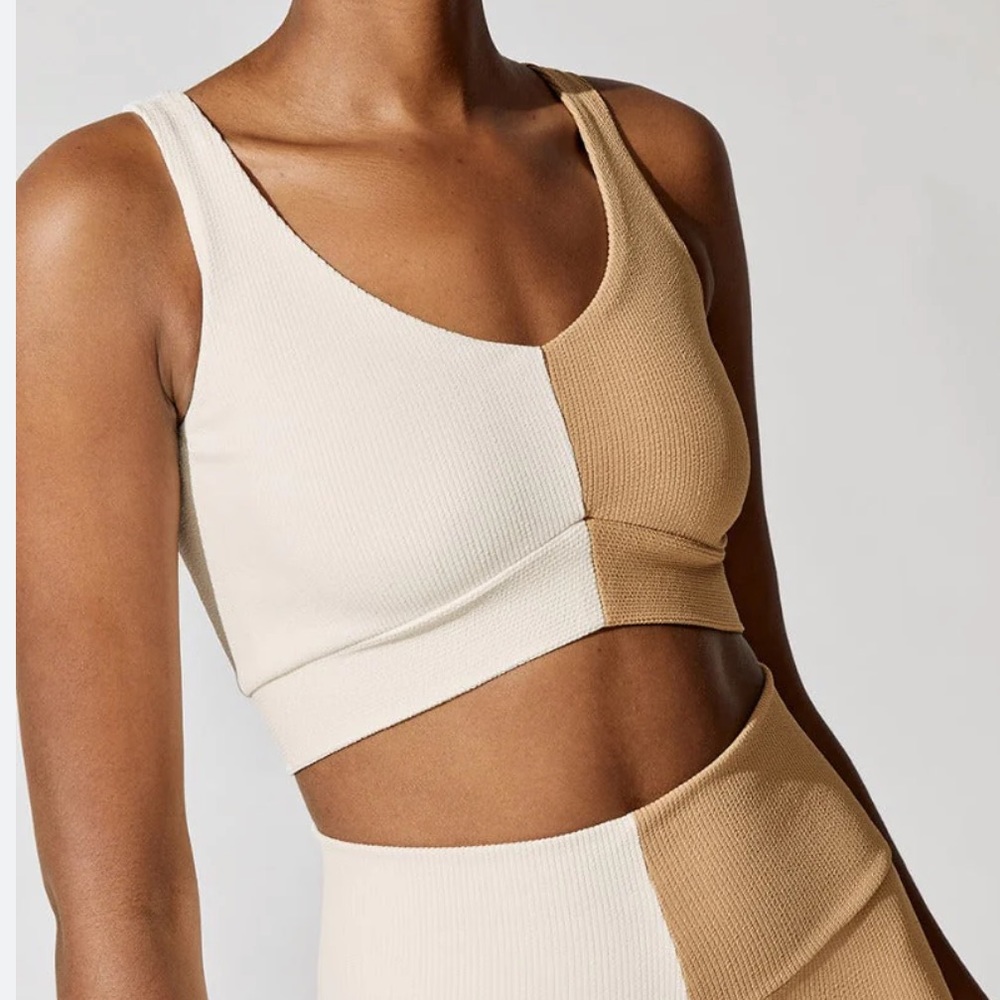 Ona rib Gigi v-neck bra, worn once